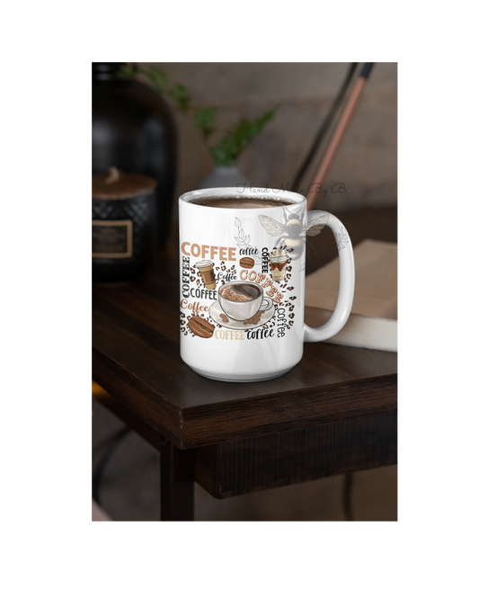 Coffee Coffee 15 oz mug