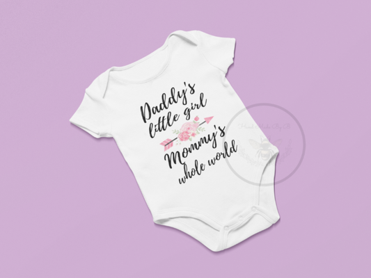 Daddys Little Girl Onesie